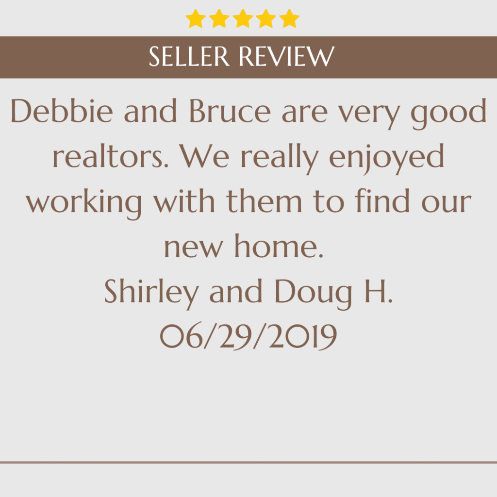 property sellers Doug and Shirley review