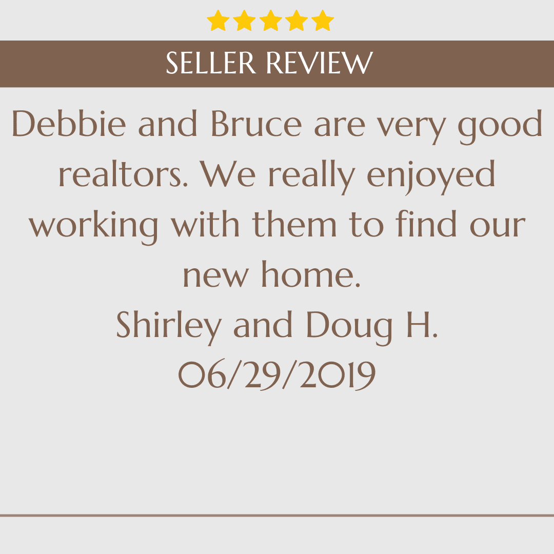 property sellers Doug and Shirley review